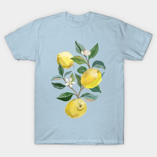 Luscious Lemon Branch T-Shirt by Rebelform